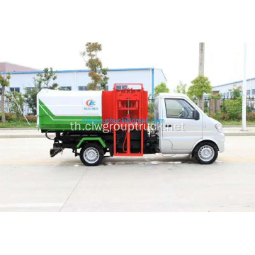 Dongfeng รถบรรทุกขยะขนถ่ายด้วยตนเอง